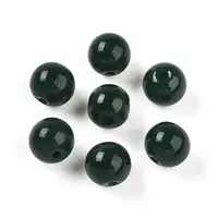 Opaque Solid Color Glass Beads