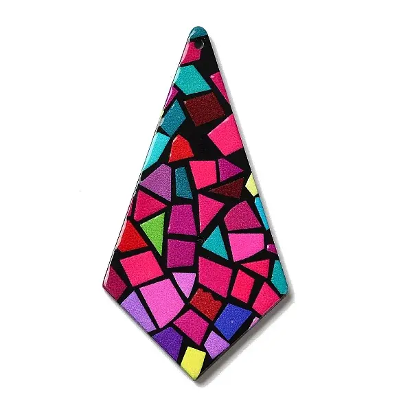 Printed Kite Acrylic Big Pendants