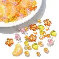 120Pcs 12 Styles Mixed Styles Acrylic Beads