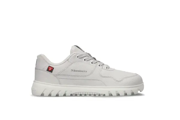 Barefoot tenisky Barebarics Zing Frost - Light Grey & White