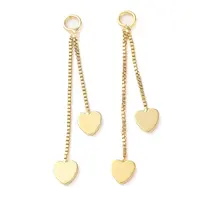 Rack Plating Brass Pendants