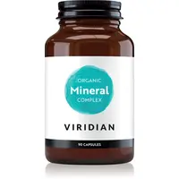 Viridian Nutrition Organic Mineral Complex podpora správného fungování organismu 90 cps