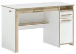 Psací stůl dylan - bílá/dub světlý
