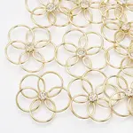 Brass Filigree Joiners Links