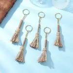 Wood & Jute Cord Keychains