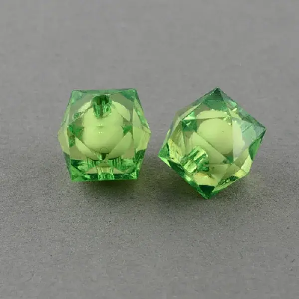Transparent Acrylic Beads