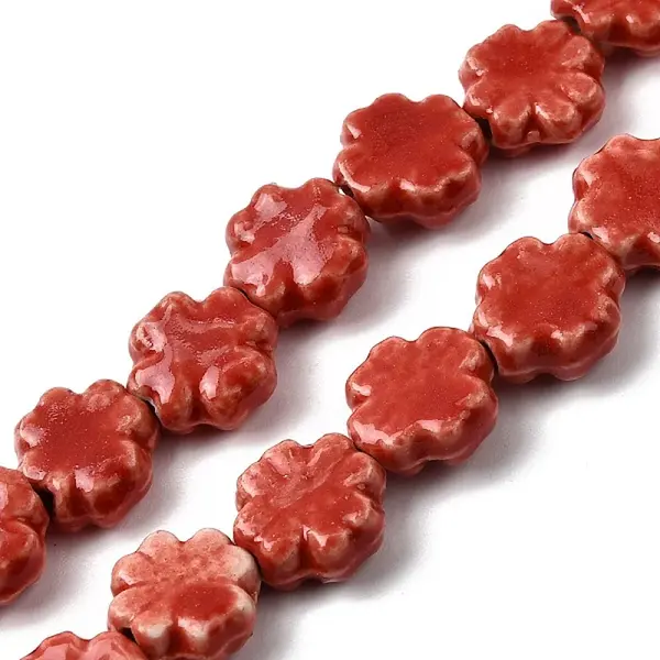 Handmade Porcelain Beads Strands