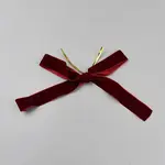Christmas Bowknot Polyester Ornament Accessories