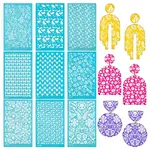 9Pcs Nylon Impression Mat Mold