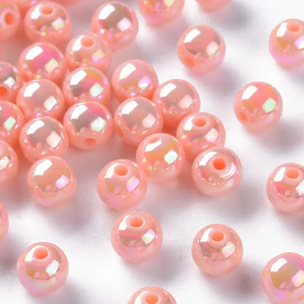 Opaque Acrylic Beads