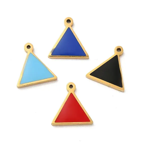 304 Stainless Steel Enamel Charms