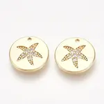 Brass Cubic Zirconia Charms