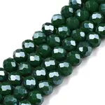 Electroplate Glass Beads Strands