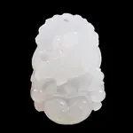 Natural White Jade Carved Pendants