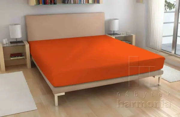 Froté plachta - tehlová - froté plachta - tehlová 120 x 200 cm