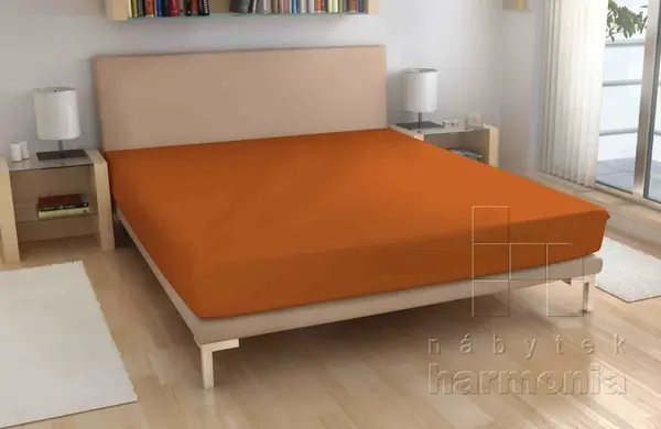 Froté plachta - hnedé - 200 x 220 cm