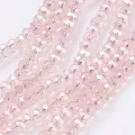 Electroplate Glass Beads Strands