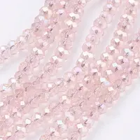 Electroplate Glass Beads Strands
