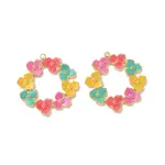 304 Stainless Steel Enamel Pendants