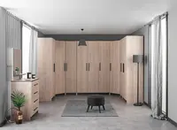 Velká skříňová sestava colin - dub kestína/šedá