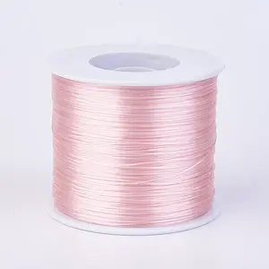 Flat Elastic Crystal String