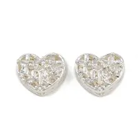 Brass Pave Cubic Zirconia Multi-strand Links