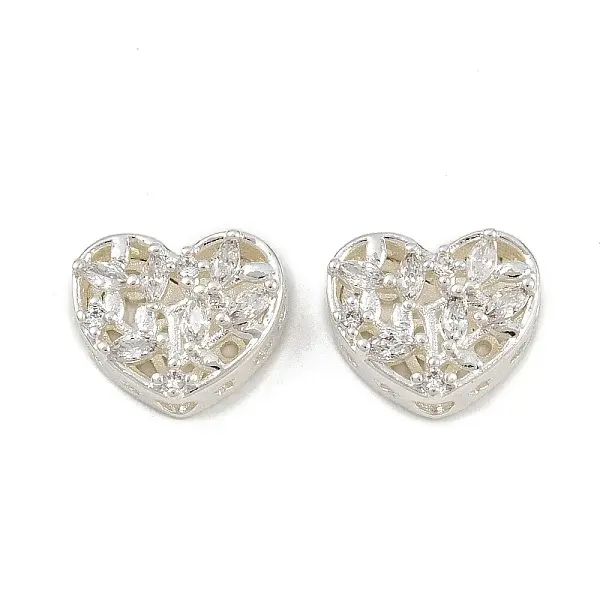 Brass Pave Cubic Zirconia Multi-strand Links