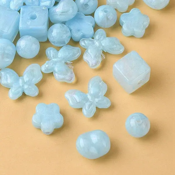 Opaque Acrylic Beads
