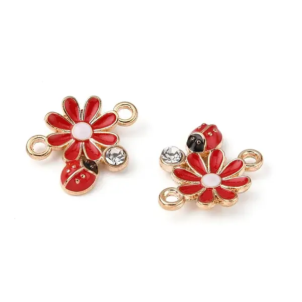 Zinc Alloy Enamel Connector Charms