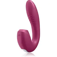 Satisfyer SUNRAY DOUBLE AIR PULSE vibrátor so stimulátorom klitorisu 14,5 cm