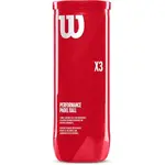 Wilson PERFORMANCE PADEL BALL X3 Míče na padel, žlutá, velikost