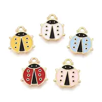 Alloy Enamel Pendants