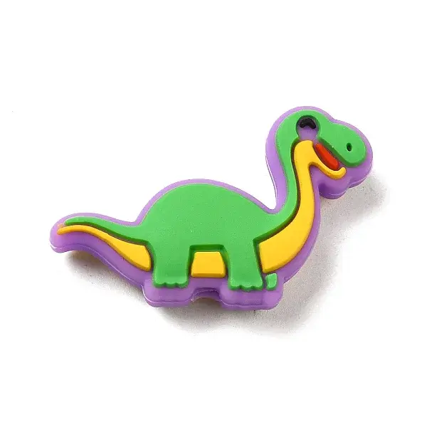 Cartoon Dinosaur Food Grade Eco-Friendly Silicone Focal Beads