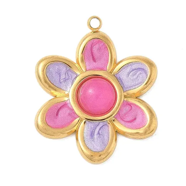 Dyed Natural White Jade Pendants