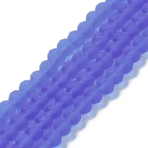 Transparent Glass Beads Strands