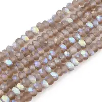 Transparent Glass Beads Strands