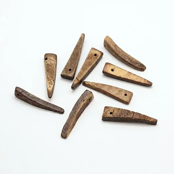 Triangle Coconut Pendants