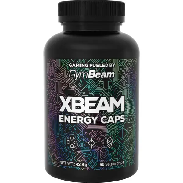 GymBeam XBEAM Energy Caps podpora koncentrácie a duševného výkonu 42.8 g