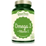 GreenFood Nutrition Omega 3 + Vitamin E kapsuly pre správne fungovanie organizmu 200 g