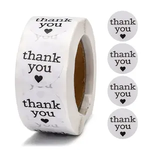 1 Inch Thank You Stickers