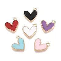 Rack Plating Alloy Enamel Charms