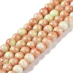 Baking Paint Glass Bead Strands