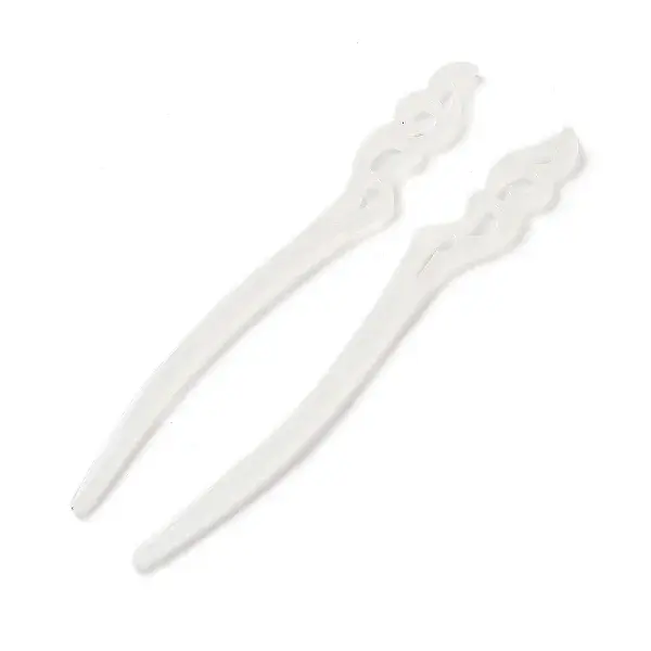 Opaque Acrylic Hair Sticks