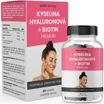Movit Energy Kyselina hyalurónová + Biotín PRÉMIA tobolky na udržanie normálneho stavu pokožky a pre zdravé vlasy 60 cps