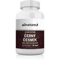 Allnature Čierny cesnak podpora imunity pre zdravé srdce a cievy 60 cps