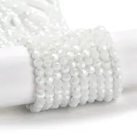 Electroplate Opaque Glass Beads Strands