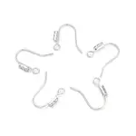 Brass Micro Pave Clear Cubic Zirconia Earring Hooks