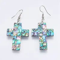 Abalone Shell/Paua Shell Dangle Earrings