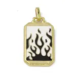 Alloy Enamel Pendants
