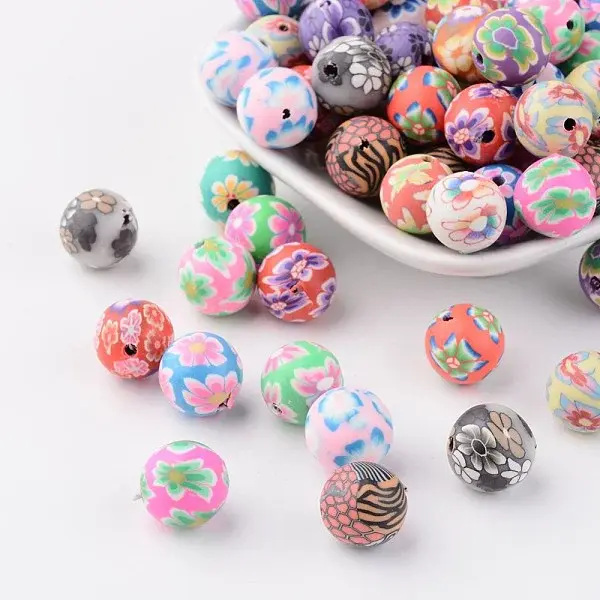 Handmade Polymer Clay Beads